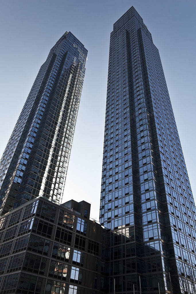 Business towers in New York City